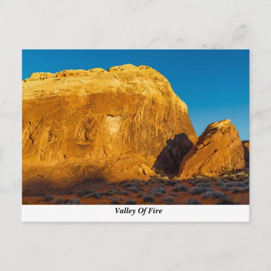 Carte Postale Valley Fire (Devant)