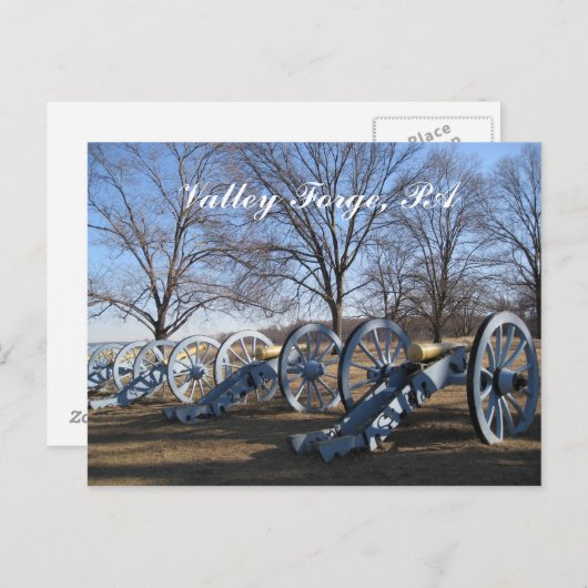 Carte postale Valley Forge, PA (Devant / Derrière)
