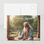 Carte Postale Valmiki jayanti (Devant / Derrière)