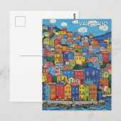 Carte Postale Valparaiso Chili (Devant / Derrière)