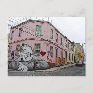 Carte Postale Valparaiso, Chili