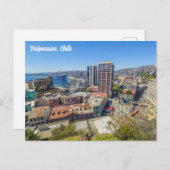 Carte Postale Valparaíso, Chili (Devant / Derrière)