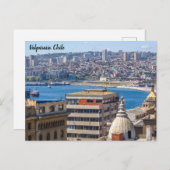 Carte Postale Valparaíso, Chili, (Devant / Derrière)