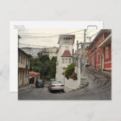 Carte Postale Valparaiso, Chili (Devant / Derrière)