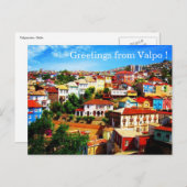 Carte Postale valpo chili (Devant / Derrière)
