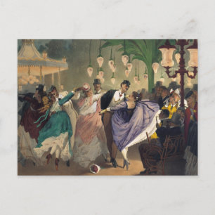 Carte Postale Valse au Bal Mabille