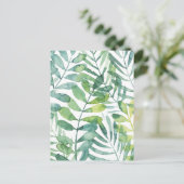 Carte Postale Valse Frond - Feuilles Frond Palm (Debout devant)