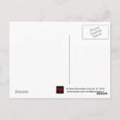 Carte postale Vamp Halloween (Dos)