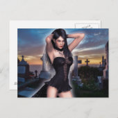 Carte Postale Vampire (Devant / Derrière)