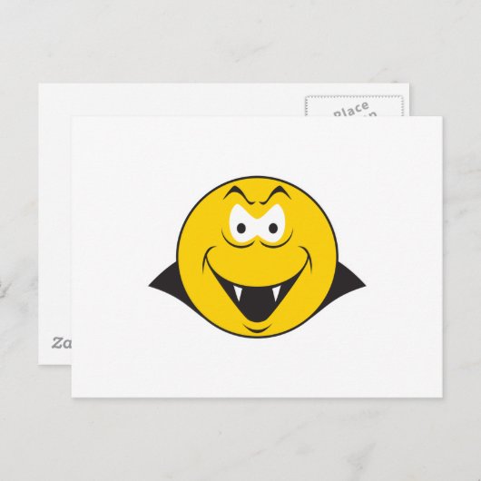 Carte Postale Vampire (Devant / Derrière)