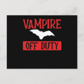 Carte Postale Vampire bat off duty (Devant)