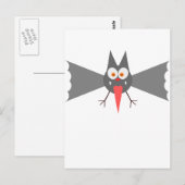 Carte Postale Vampire Bat par Chillee Wilson (Devant / Derrière)