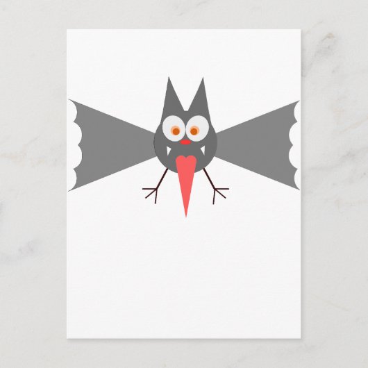 Carte Postale Vampire Bat par Chillee Wilson (Devant)