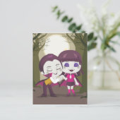 Carte Postale Vampire Couple (Debout devant)