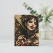 Carte Postale Vampire de Noël (Debout devant)