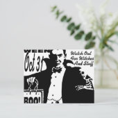 Carte Postale Vampire d'Halloween (Debout devant)