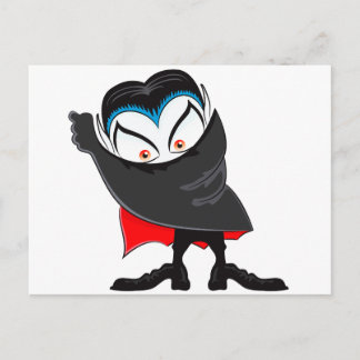 Carte Postale Vampire d'Halloween