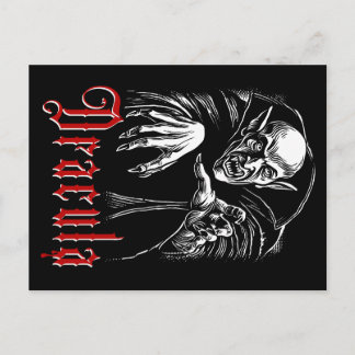 Carte Postale Vampire Dracula