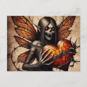 Carte Postale Vampire Elf Horreur