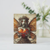 Carte Postale Vampire Fairy Orange Heart Brambles (Debout devant)