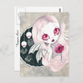 Carte Postale Vampire Girl : "Arabella" (Devant / Derrière)