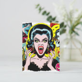 Carte Postale Vampire Horror Girl (Debout devant)