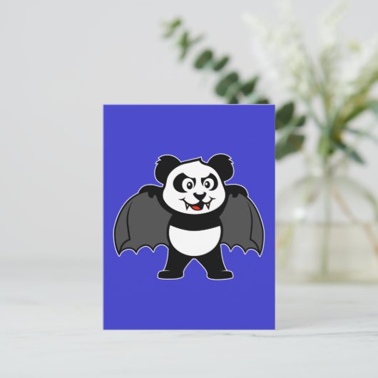 Carte Postale Vampire Panda (Debout devant)
