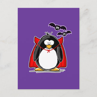 Carte Postale Vampire Penguin