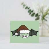 Carte Postale Vampire Père Noël Bat (Debout devant)