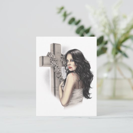 Carte postale Vampire Sinner Impardonnable (Debout devant)