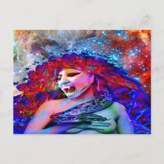 Carte Postale Vampire spatial (Devant)