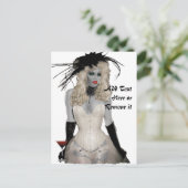 Carte postale Vampire vintage (Debout devant)