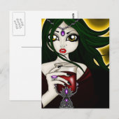 Carte Postale Vampiress (Devant / Derrière)