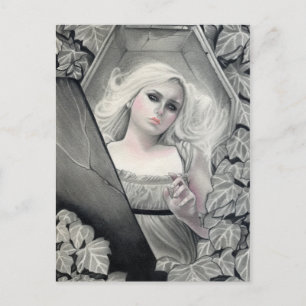 Carte postale Vampiress Éveillée