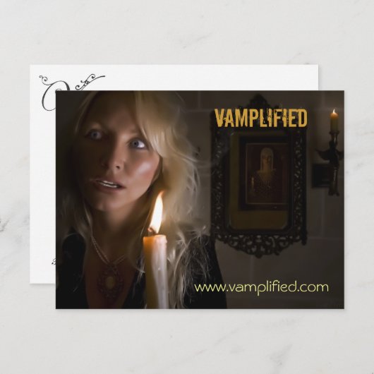 Carte Postale Vamplified, www.vamplified.com (Devant / Derrière)