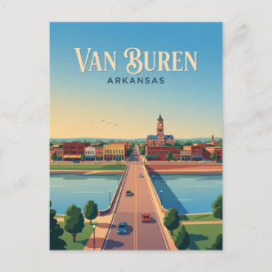 Carte Postale Van Buren États-Unis