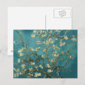 Carte Postale Van Gogh - Arbre aux amandes en fleurs (Devant / Derrière)