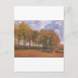 Carte Postale Van Gogh Automne Automne Arbre Feuille Destinée