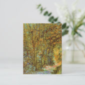 Carte Postale Van Gogh - Chemin dans les bois (Debout devant)