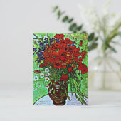 Carte Postale Van Gogh - Coquelicots et pâquerettes (Debout devant)