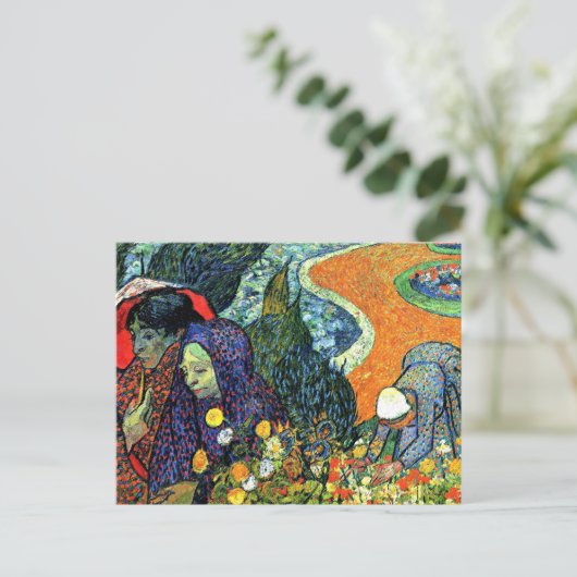 Carte Postale Van Gogh - Dames d'Arles, (Debout devant)