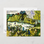 Carte Postale Van Gogh - Ferme à deux chiffres (Devant / Derrière)