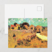 Carte Postale Van Gogh - Ferme en Provence, (Devant / Derrière)