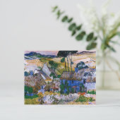 Carte Postale Van Gogh - Fermes près d'Auvers (Debout devant)