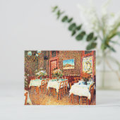 Carte Postale Van Gogh - Intérieur d'un restaurant (Debout devant)