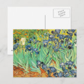 Carte Postale Van Gogh Irises (Devant / Derrière)