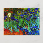 Carte Postale Van Gogh - Irises<br><div class="desc">Le tableau de Vincent van Gogh de 1889,  Irises,  carte postale.</div>