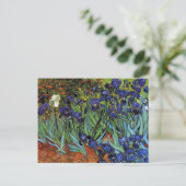 Carte Postale Van Gogh Irises Postcard (Debout devant)