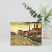 Carte Postale Van Gogh - Iron Mill à La Haye, (Debout devant)