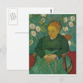 CARTE POSTALE VAN GOGH - LA BERCEUSE (AUGUSTINE ROULIN) (Devant / Derrière)